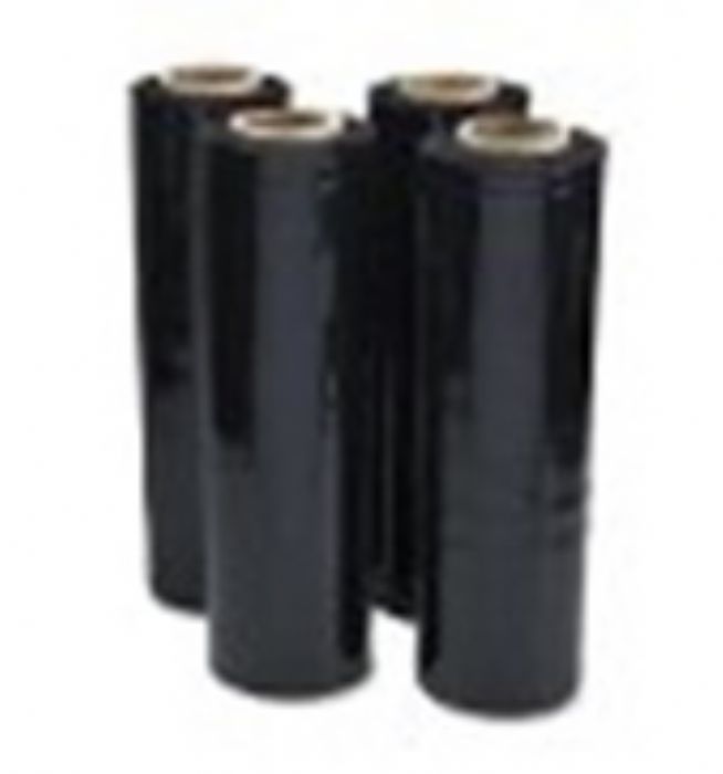 STRECH FILM NEGRO 20" X 6000 CAL. 80